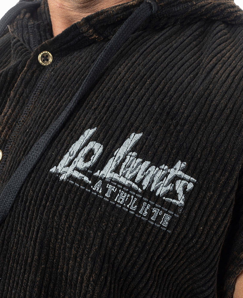 Sleeveless Oldschool Hoodie LpLimits Cord