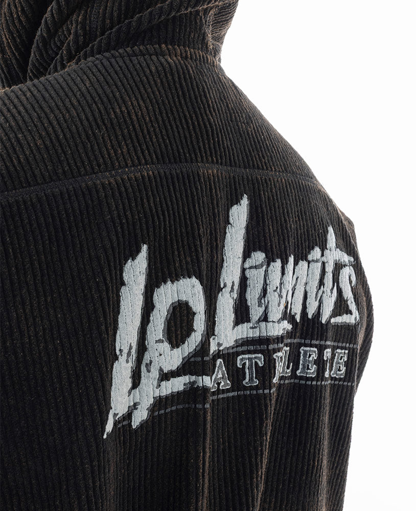 Sleeveless Oldschool Hoodie LpLimits Cord