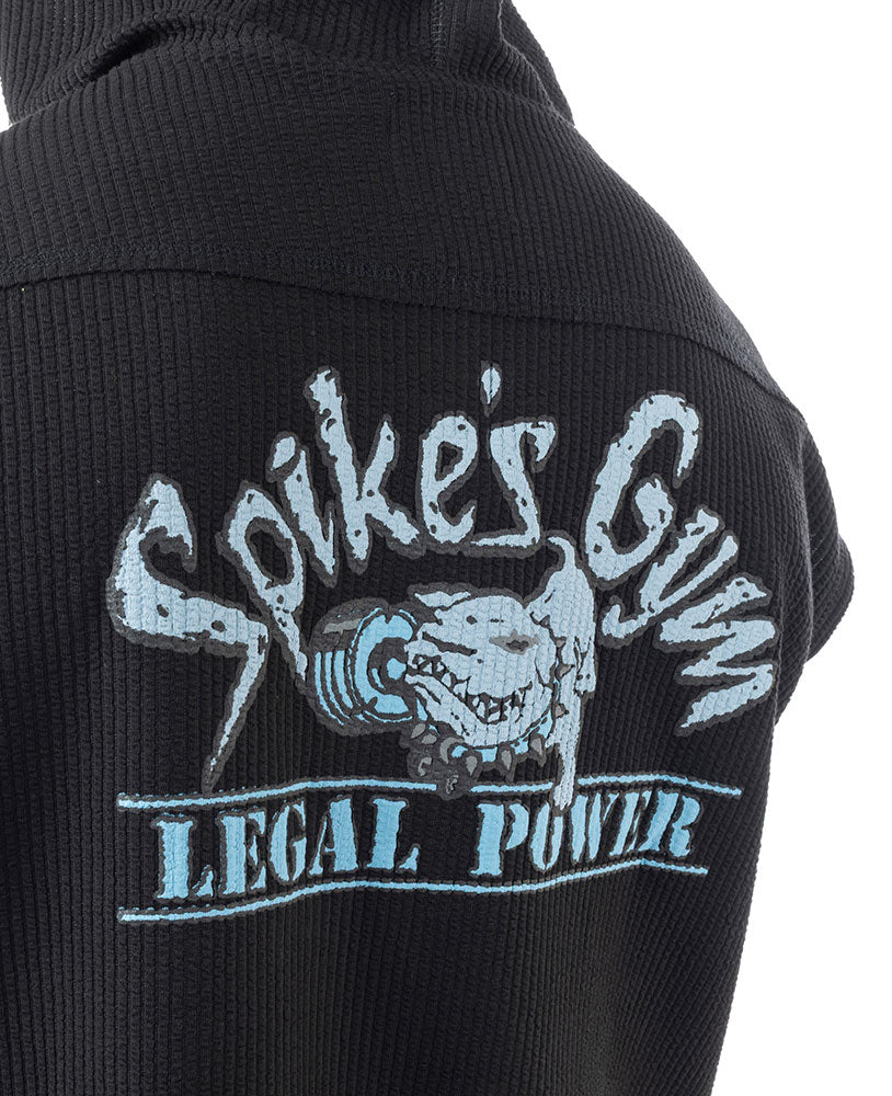 Sleeveless Oldschool Spikes Hoodie Boston