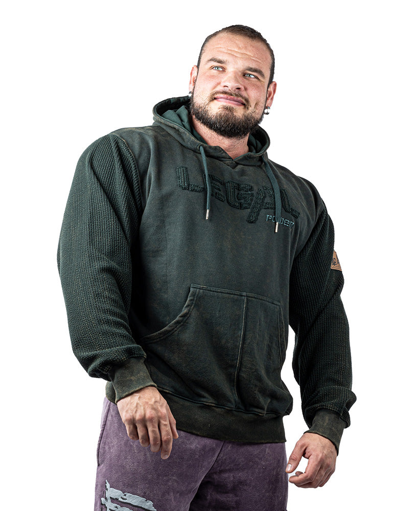 Hoodie Legal Power Stonewashed Bostomix - Legal Power