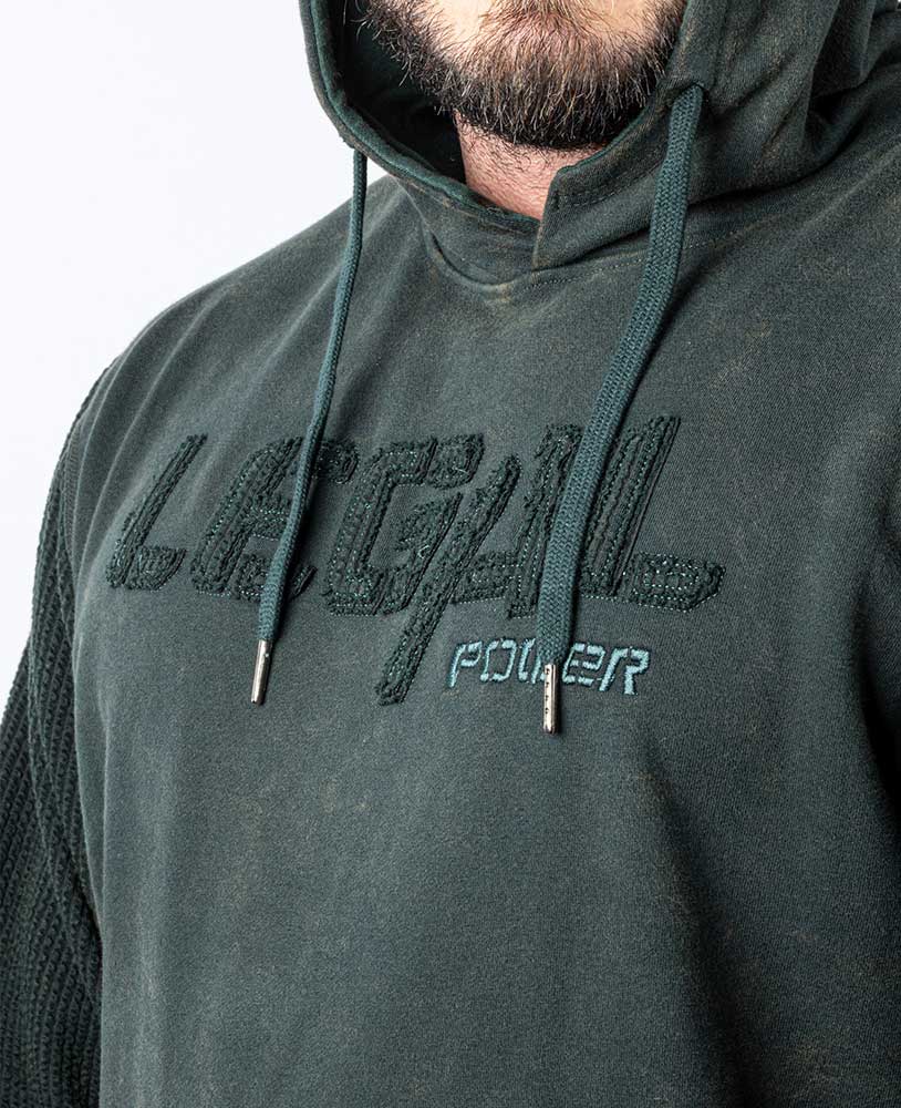 Hoodie Legal Power Stonewashed Bostomix - Legal Power