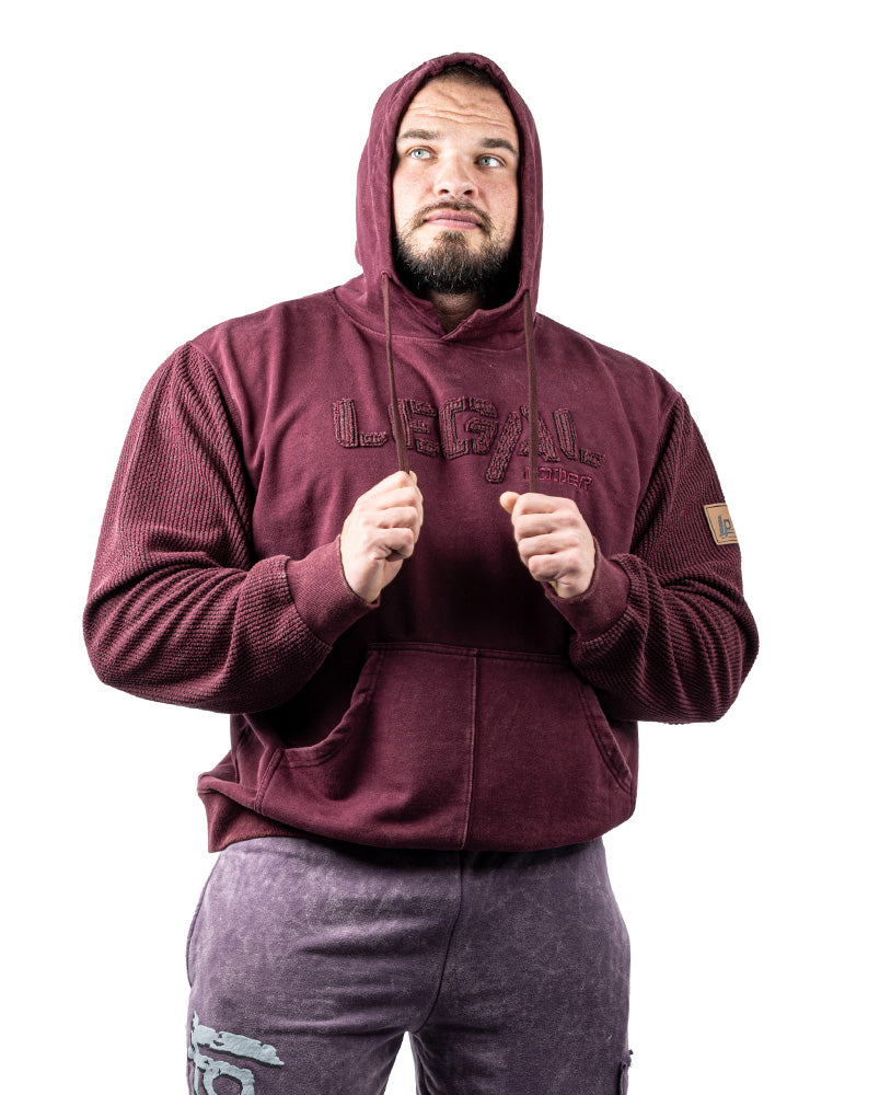 Hoodie Legal Power Stonewashed Bostomix - Legal Power
