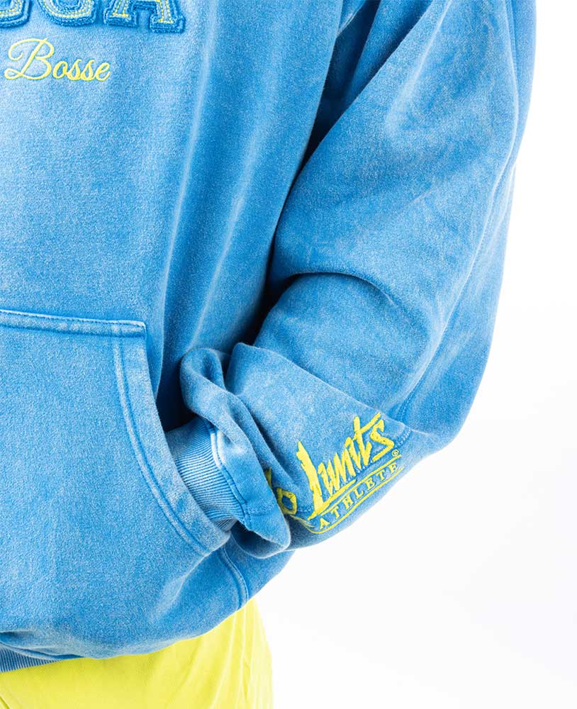 Hoodie East Side Mecca Bosse Stonewashed brushed inside Ottomix