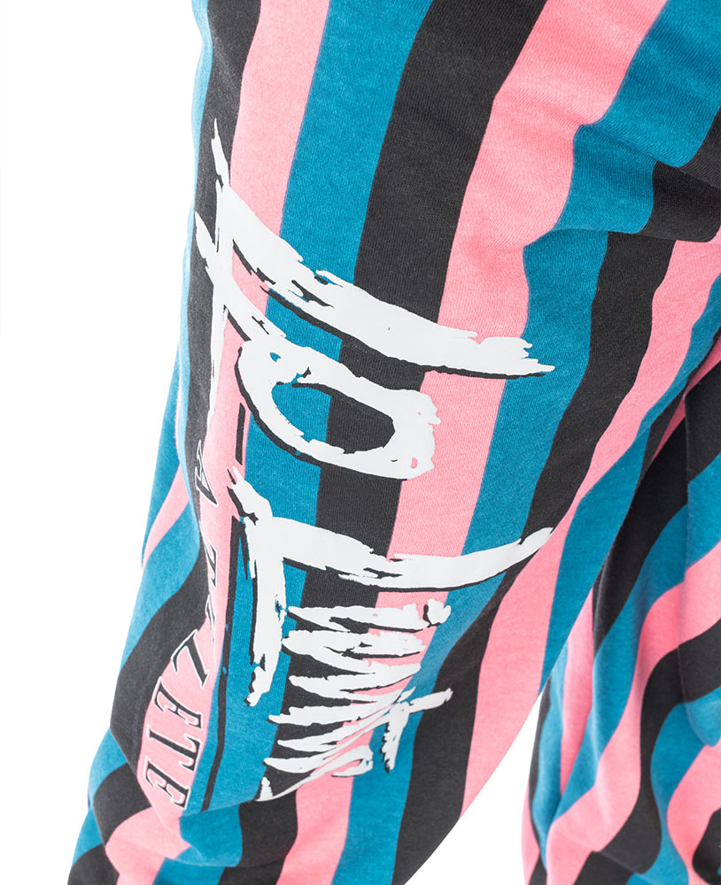 Pantaloni Body LpLimits Ottomix a Righe Bloccate