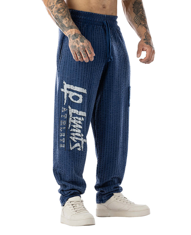 Pantaloni body Lplimits Seersucker slavato