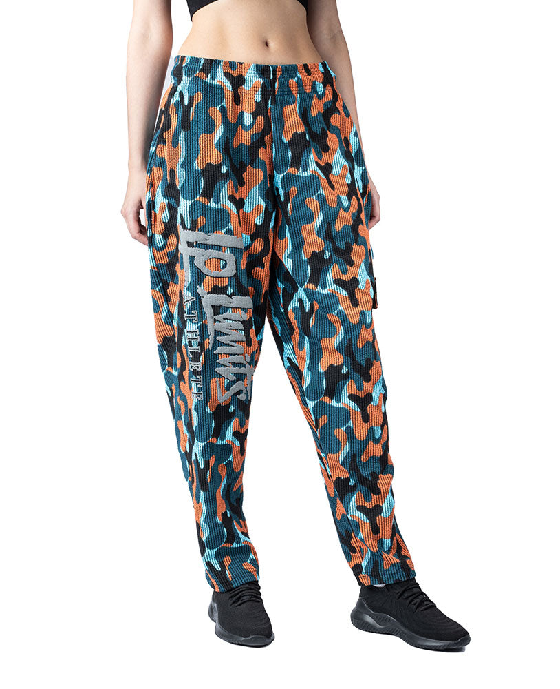 Cargo Fitness Pants LpLimits Camo Boston Ladies - Legal Power