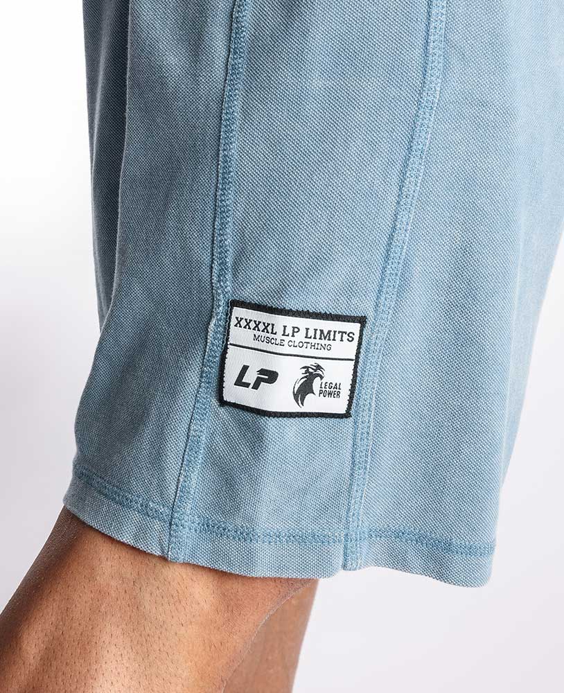 Shorts LpLimits Stonewashed Jersey Pique - Legal Power
