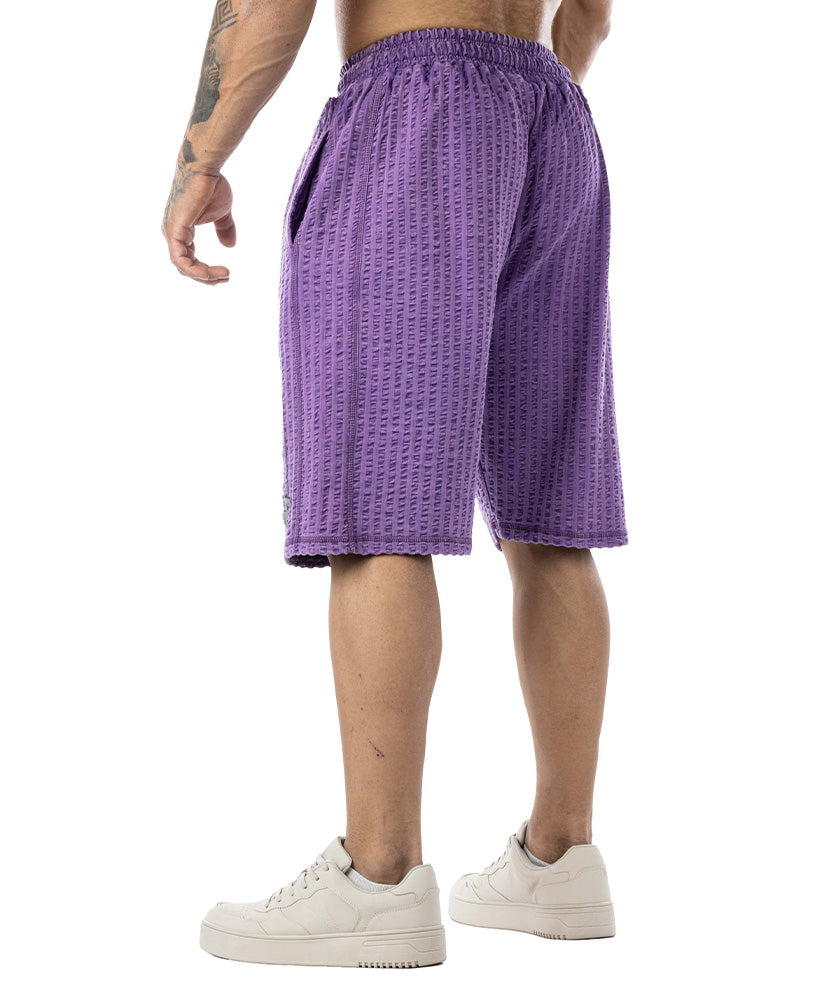 Pantaloncini Lplimits Stonewashed Seersucker