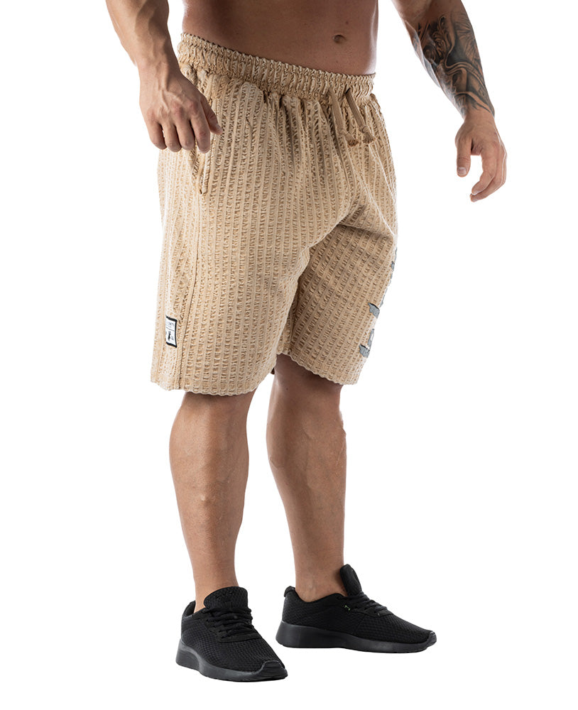 Short Lplimits en seersucker délavé