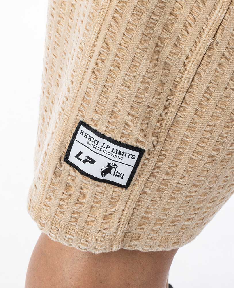 Short Lplimits en seersucker délavé