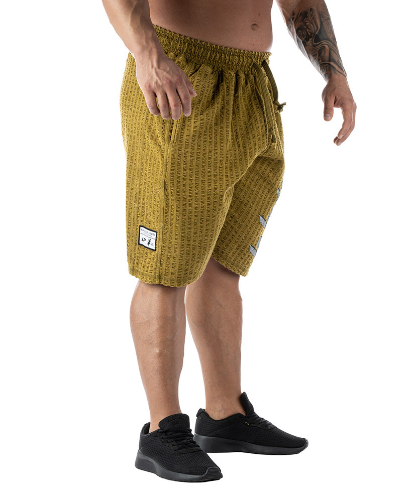 Short Lplimits en seersucker délavé