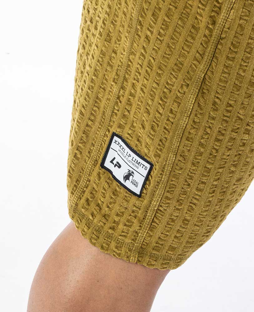Short Lplimits en seersucker délavé