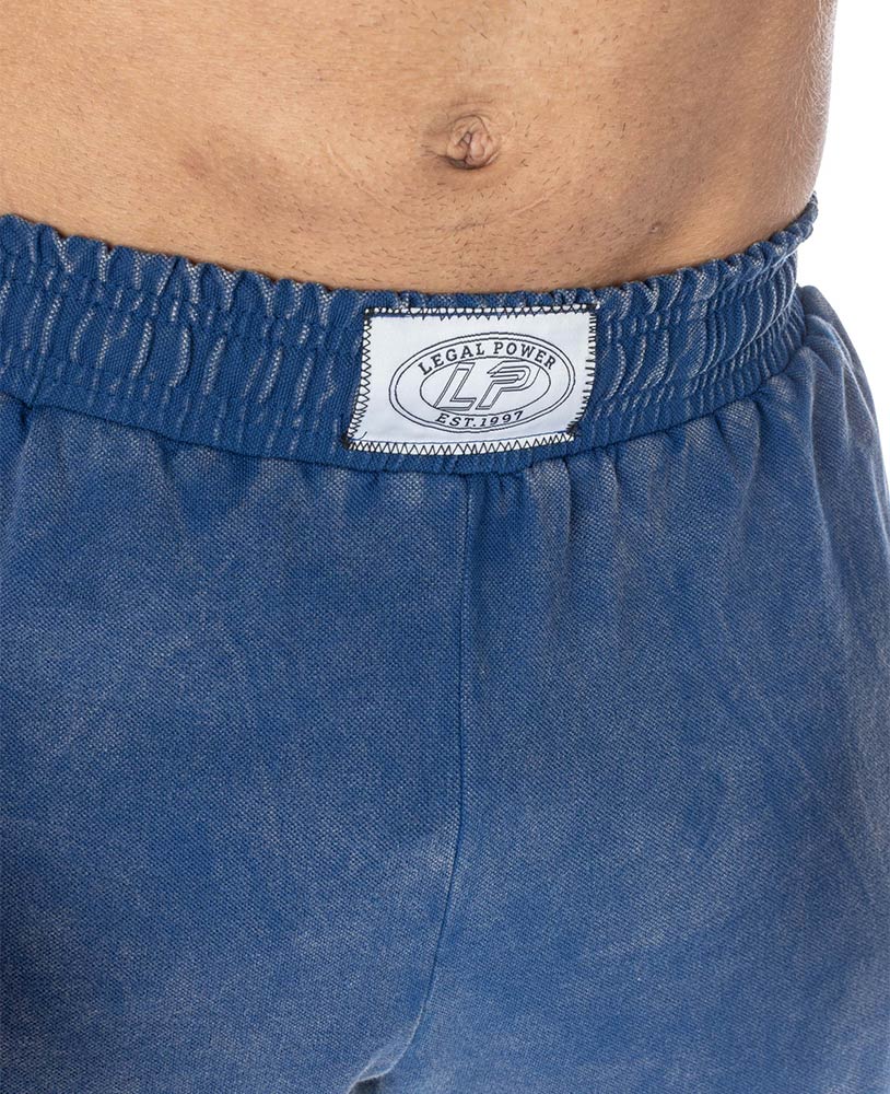 Shorts Let's Go Ahead Stonewashed Jersey Pique