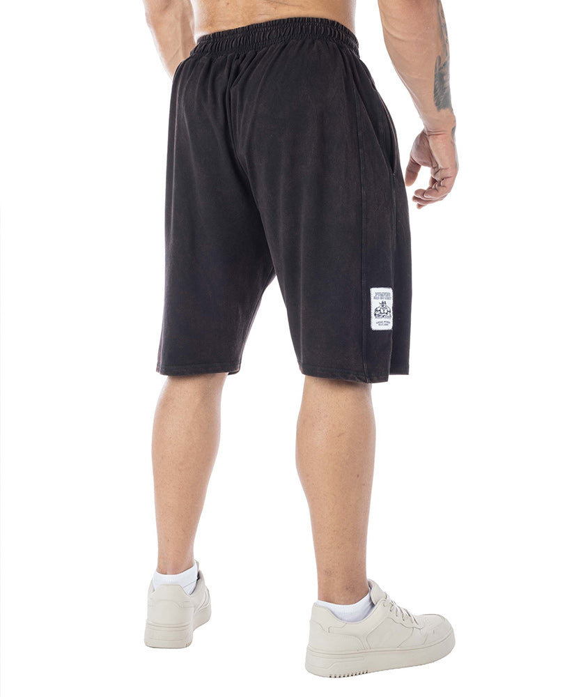 Shorts Bodybuilding Stonewashed Jersey Pique