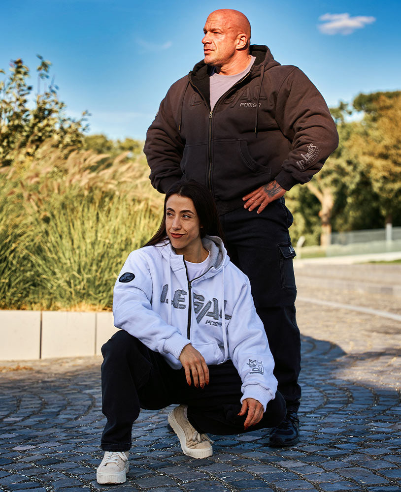 Heavy Zip Hoodie Devils 2.0 Stonewashed Ottomix Fleece