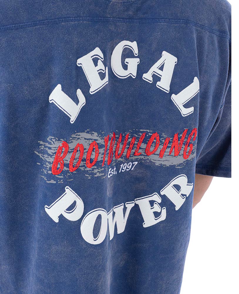 Rag Top Bodybuilding Stonewashed Jersey Pique