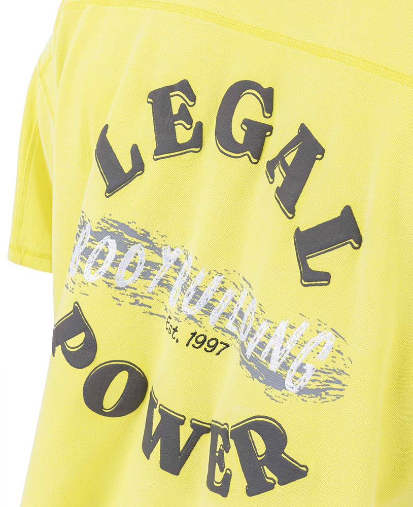 Rag Top Bodybuilding Stonewashed Jersey Pique