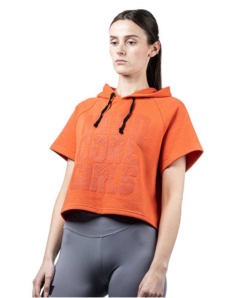 Crop Top Hoodie Hard Core Girls Ottomix - Legal Power