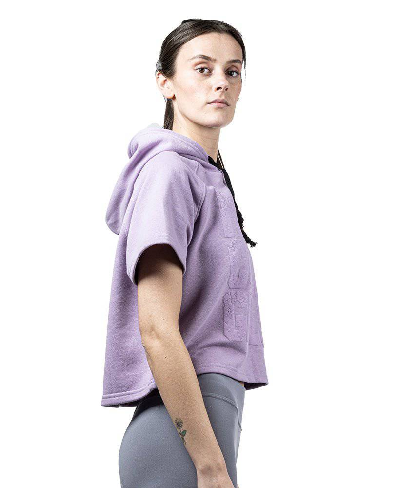 Crop Top Hoodie Hard Core Girls Ottomix - Legal Power