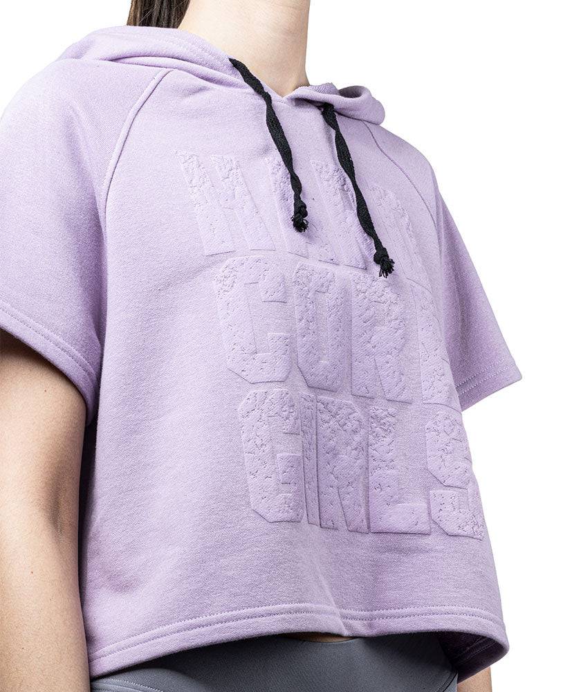 Crop Top Hoodie Hard Core Girls Ottomix - Legal Power