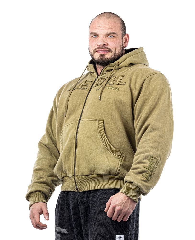 Heavy Zip Hoodie Devils 2.0 Stonewashed Ottomix Fleece - Legal Power