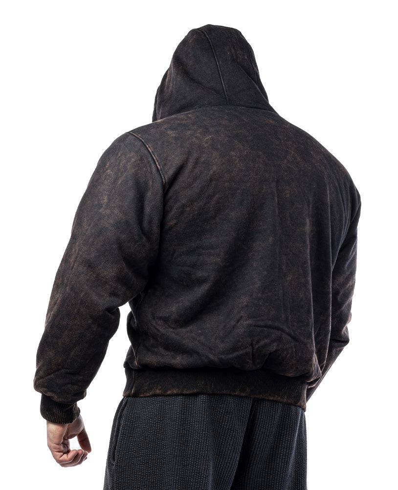 Heavy Zip Hoodie Devils 2.0 Stonewashed Ottomix Fleece - Legal Power