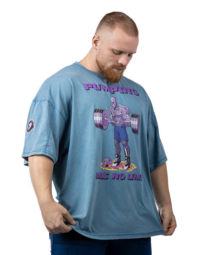Rag Top Zombie Body Man Stonewashed Pique Jersey - Legal Power
