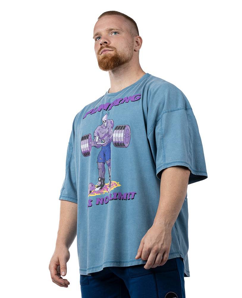 Rag Top Zombie Body Man Stonewashed Pique Jersey - Legal Power