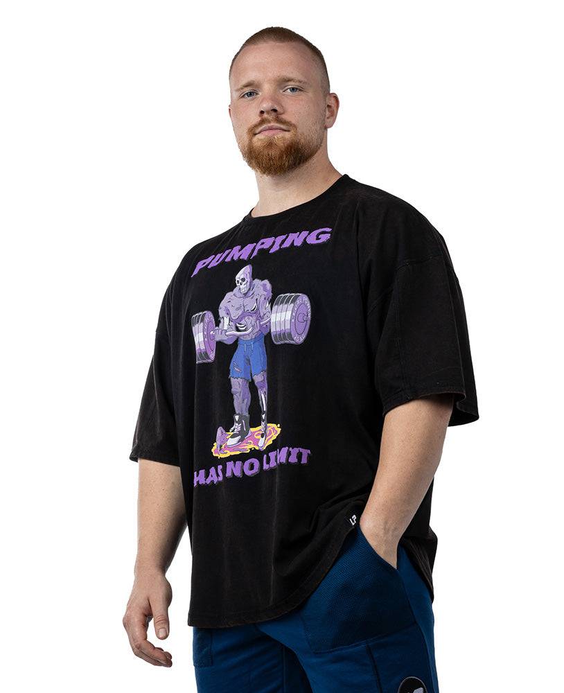 Rag Top Zombie Body Man Stonewashed Pique Jersey - Legal Power