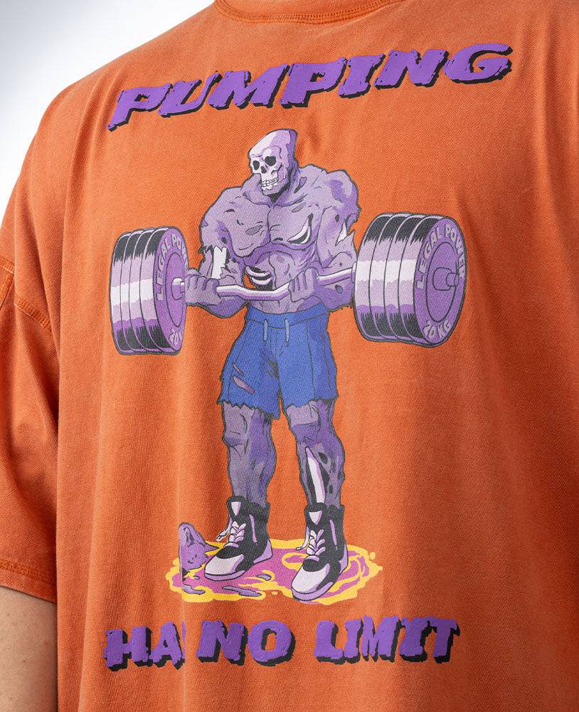 Rag Top Zombie Body Man Stonewashed Pique Jersey - Legal Power