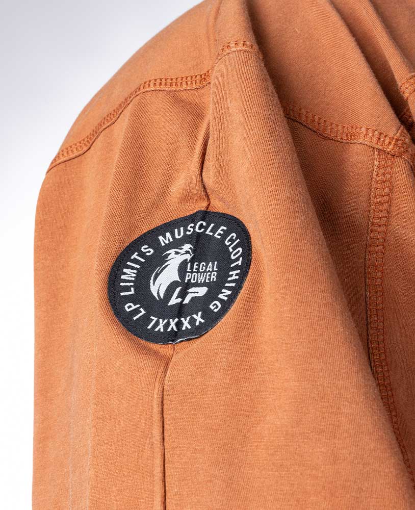 Rag Top Eagle Hoodie Stonewashed Pique Jersey - Legal Power