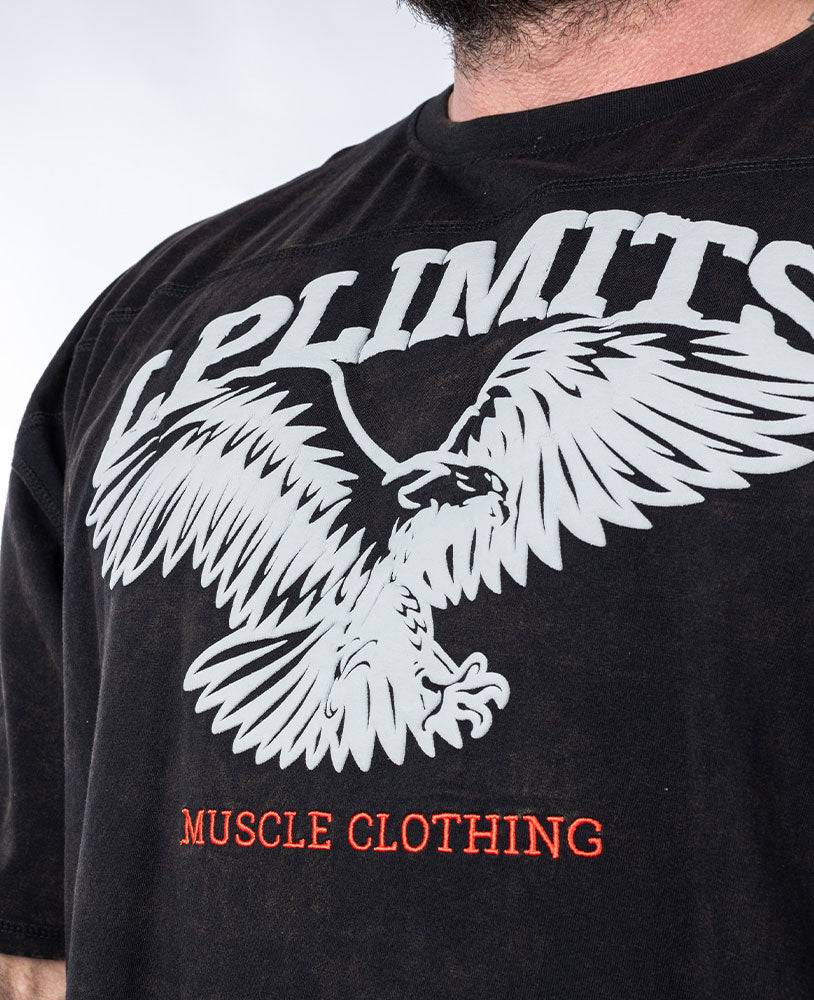 Rag Top Eagle Stonewashed Pique Jersey - Legal Power