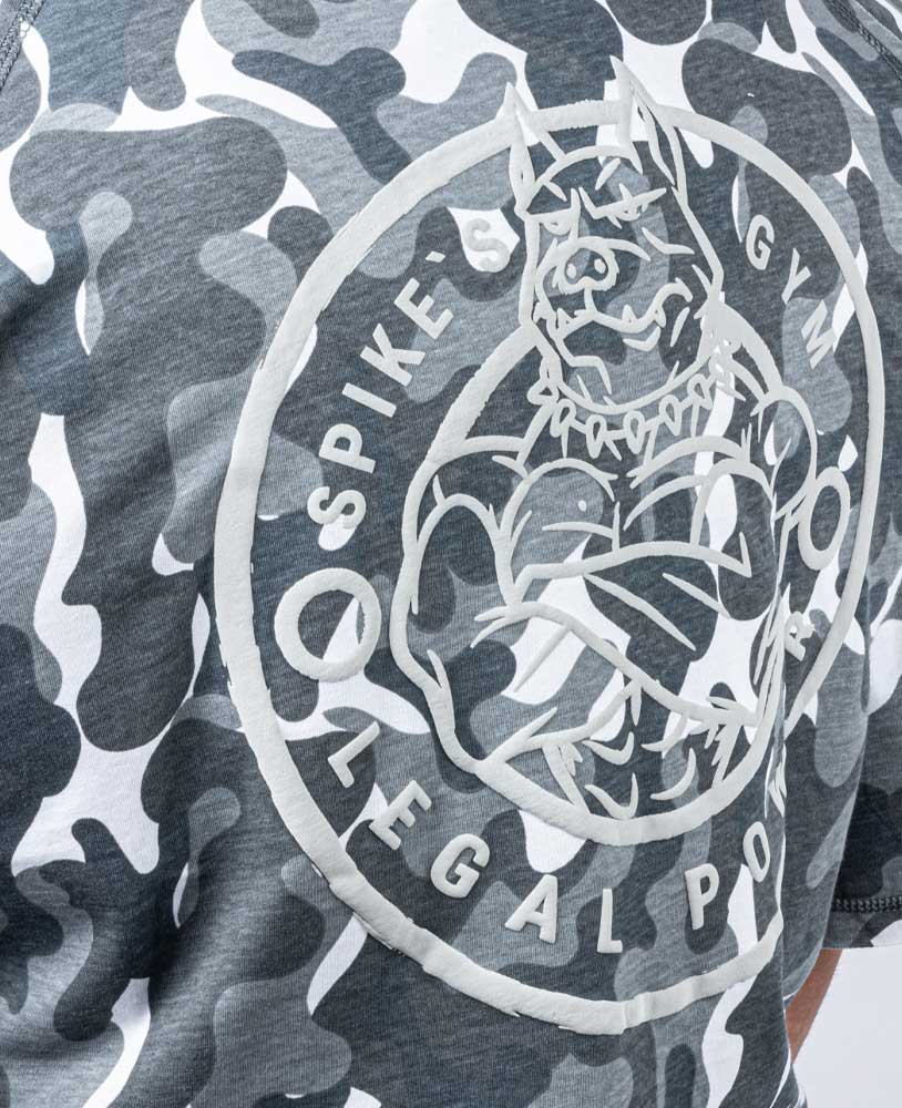 Rag Top Spikes Gym Summer Edition Camo Heavy Jersey - Legal Power