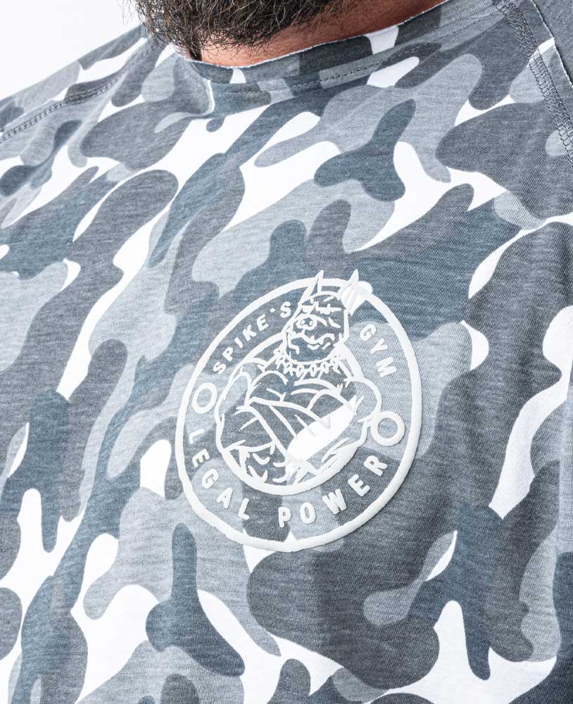 Rag Top Spikes Gym Summer Edition Camo Heavy Jersey - Legal Power
