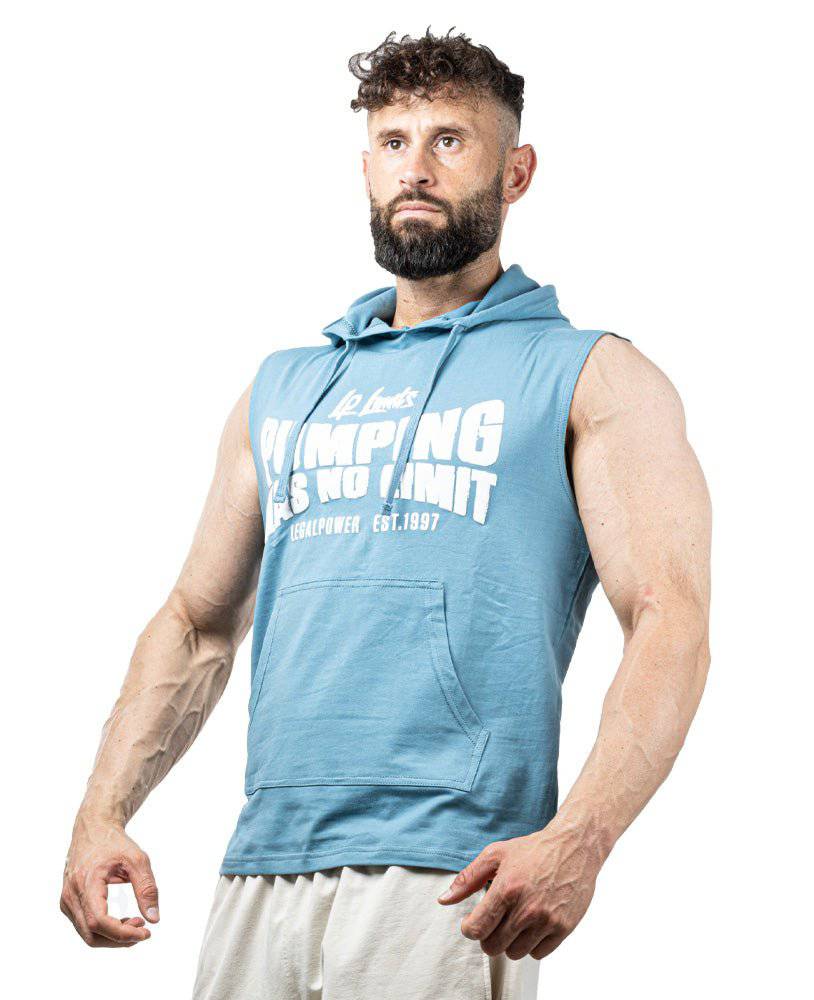 Sleeveless Pumping has no Limit Heavy Jersey - Legal Power