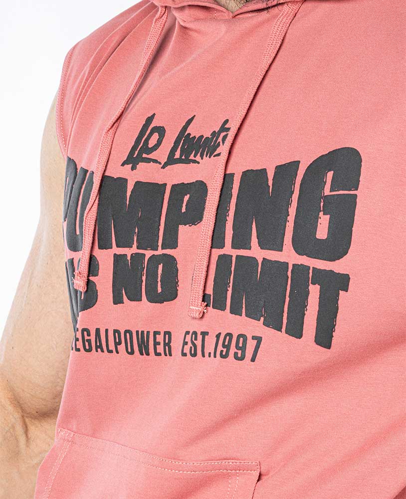 Sleeveless Pumping has no Limit Heavy Jersey - Legal Power