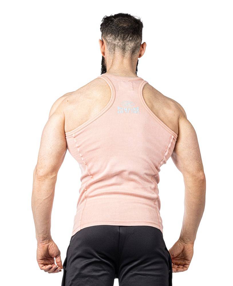 Tanktop Pumping has no Limit Stonewashed Ribbed - Legal Power