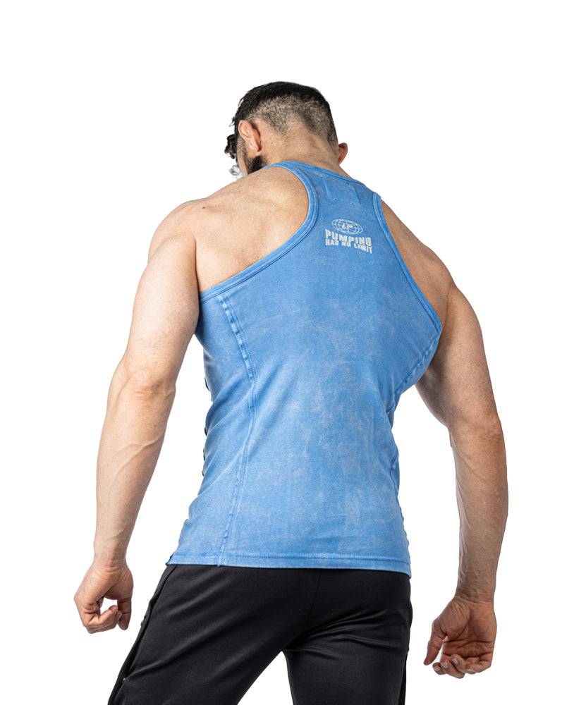 Tanktop Pumping has no Limit Stonewashed Ribbed - Legal Power