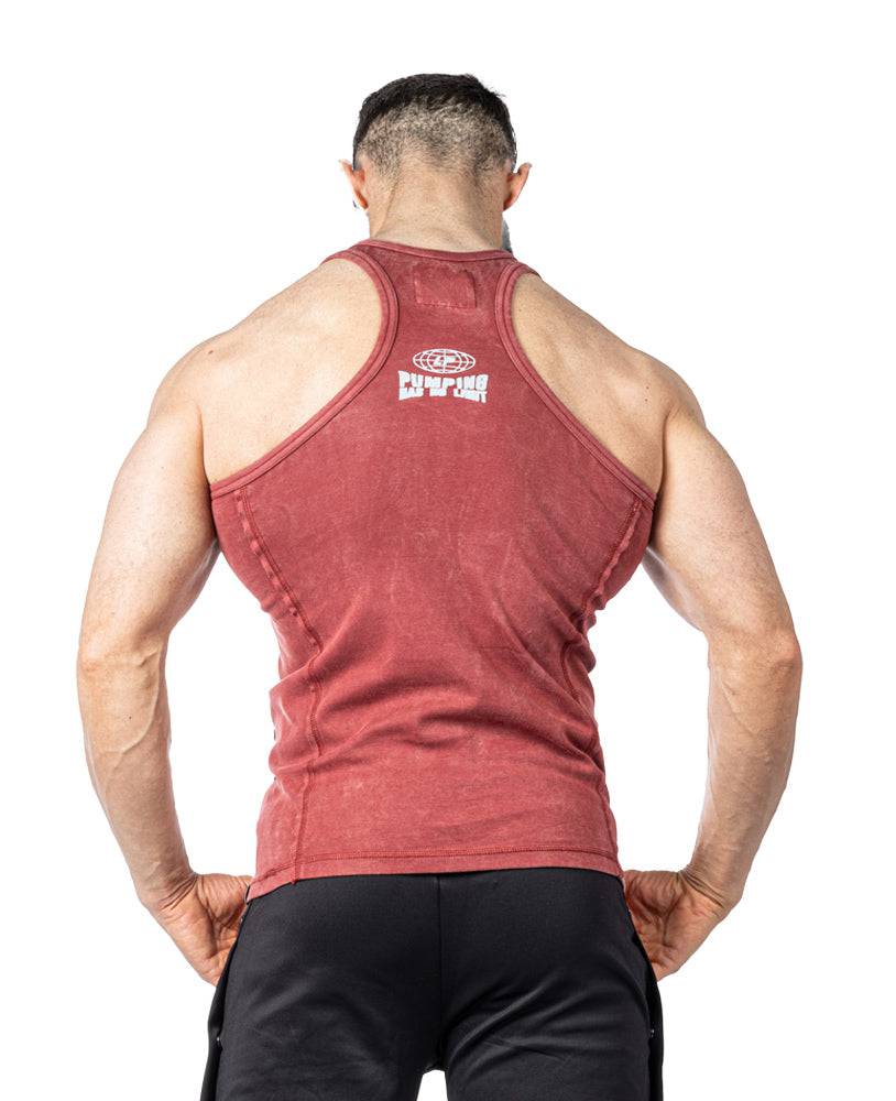 Tanktop Pumping has no Limit Stonewashed Ribbed - Legal Power