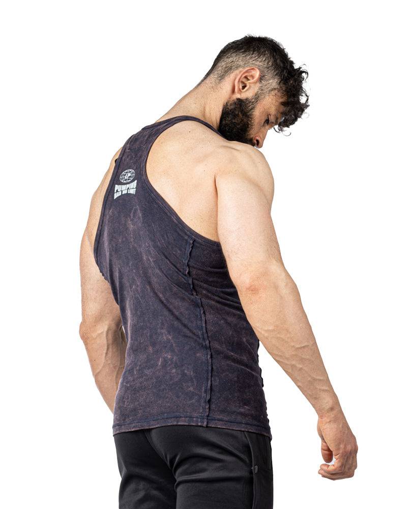Tanktop Pumping has no Limit Stonewashed Ribbed - Legal Power