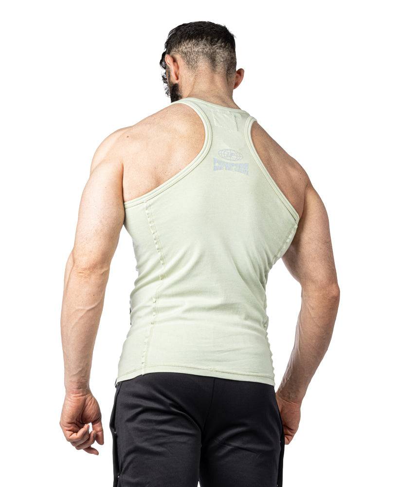 Tanktop Pumping has no Limit Stonewashed Ribbed - Legal Power