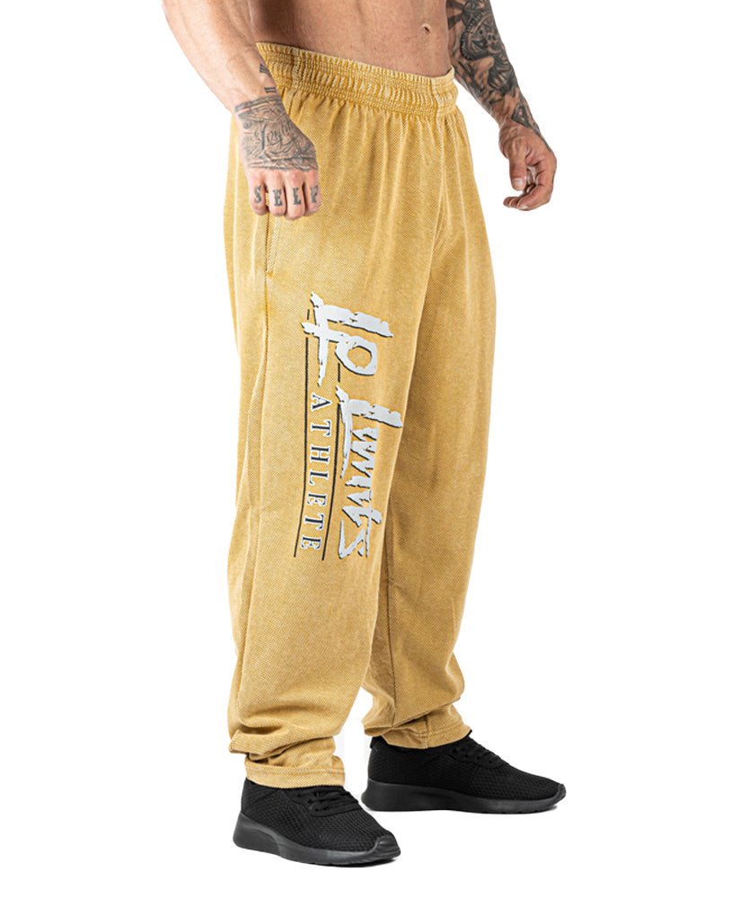 Body Pants Stone Wash Knitted Rain Mesh