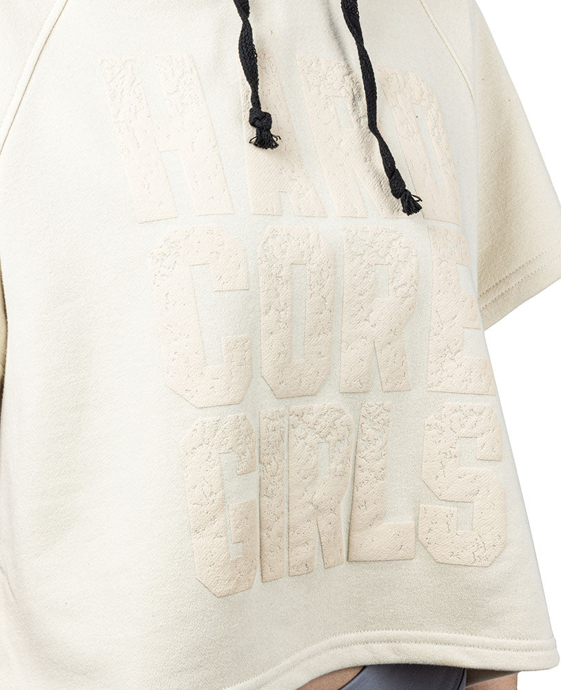 Crop Top Hoodie Hard Core Girls Ottomix - Legal Power