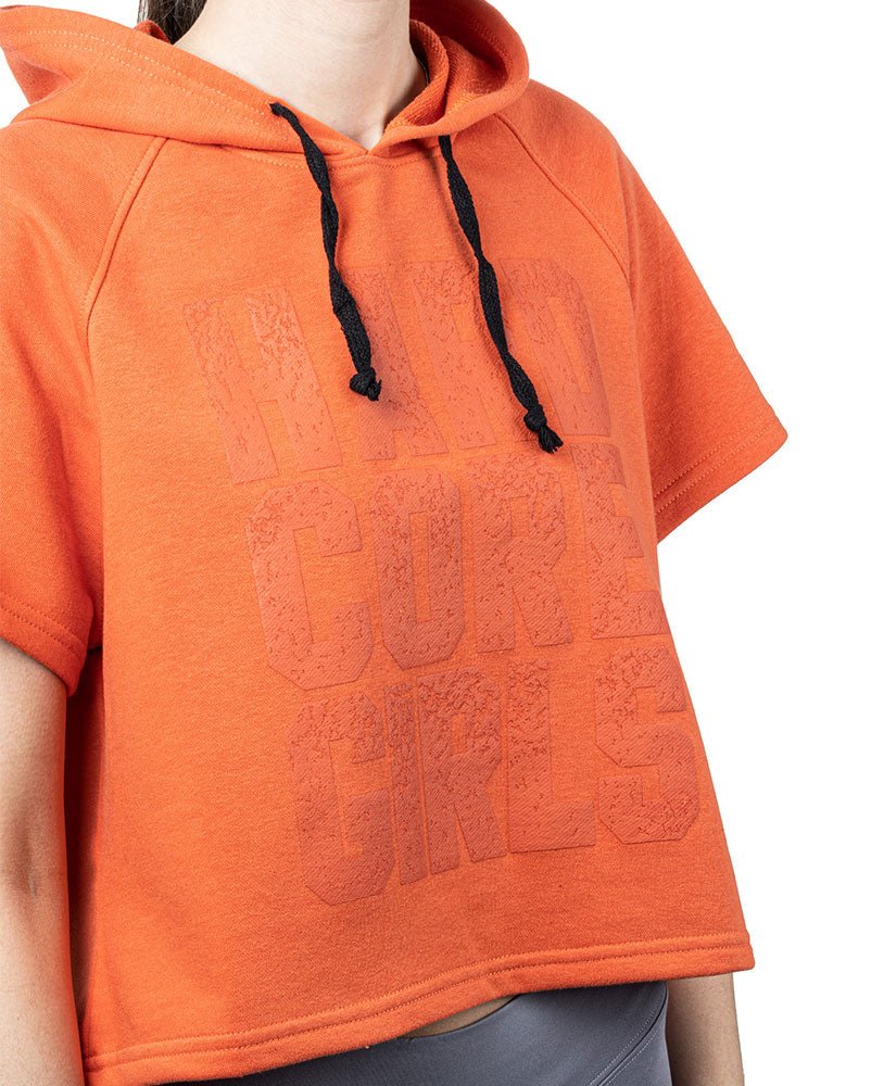 Crop Top Hoodie Hard Core Girls Ottomix - Legal Power