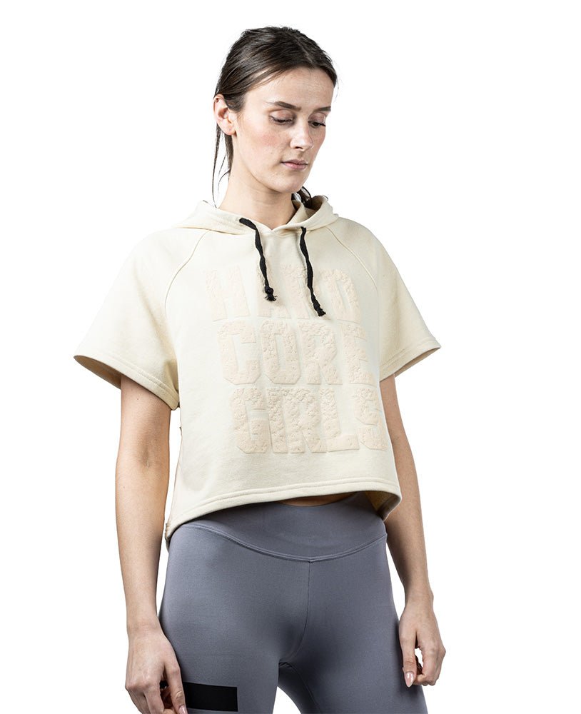 Crop Top Hoodie Hard Core Girls Ottomix - Legal Power