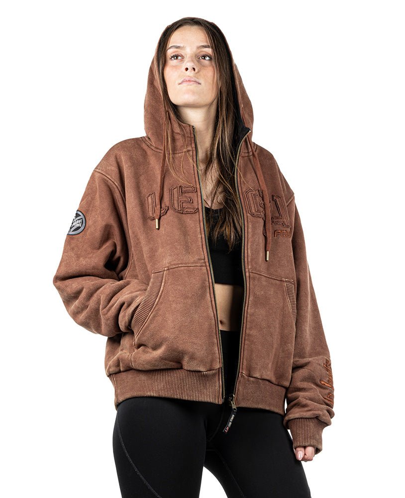 Heavy Hoodie Devils Stonewashed Ottomix Fleece
