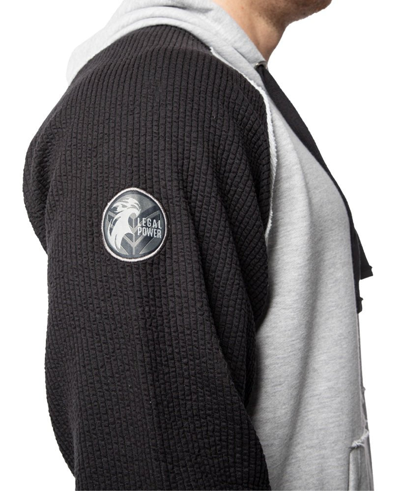 Hoodie Zip LpLimits Raglan Ottobos - Legal PowerHoodie