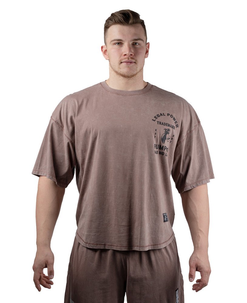 Rag Top Eagle Stonewashed Pique Jersey