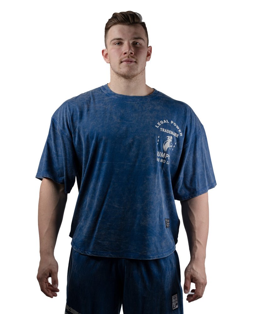 Rag Top Eagle Stonewashed Pique Jersey