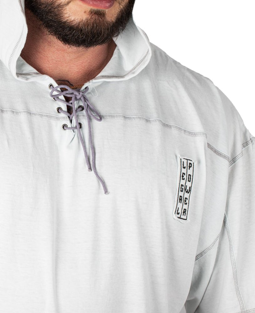 Rag Top LP Viking Hoodie Stonewashed Pique Jersey